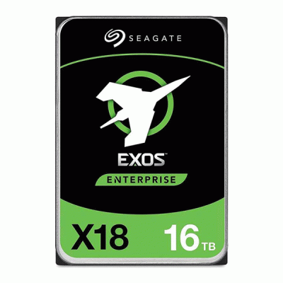 هارد دیسک اینترنال سیگیت مدل SEAGETE EXOS X18 ST16000NM000J با ظرفیت 16 ترابایت