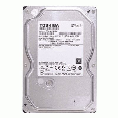 هارد دیسک اینترنال توشیبا مدل TOSHIBA DT02ABA400 با ظرفیت 4 ترابایت