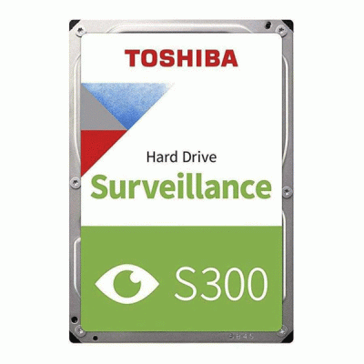 هارد دیسک اینترنال توشیبا مدل TOSHIBA S300 SURVEILLANCE با ظرفیت 4 ترابایت