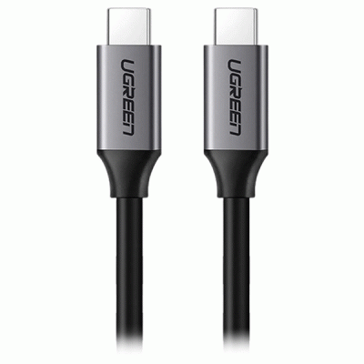 کابل Type C دو سر نر یوگرین مدل UGREEN US 161 به طول 1.5 متر