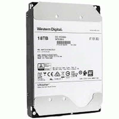 هارد دیسک سرور وسترن دیجیتال مدل WESTERN DIGITAL HC550 3.5-INCH HELIUM PLATFORM با ظرفیت 18 ترابایت