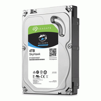 هارد دیسک اینترنال سیگیت مدل SEGATE SKYHAWK با ظرفیت 4 ترابایت