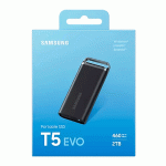 حافظه SSD اکسترنال سامسونگ مدل SAMSUNG T5 EVO با ظرفیت 2 ترابایت