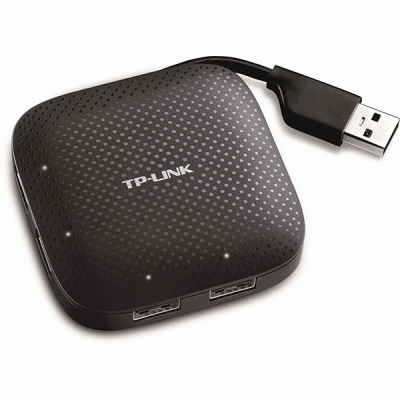 هاب USB 3.0 چهار پورت تی پی لینک مدل TPLINK UH400
