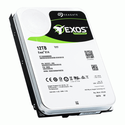 هارد دیسک اینترنال سیگیت مدل SEAGATE EXOS ST12000NM0008 با ظرفیت 12 ترابایت