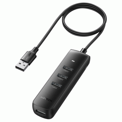 هاب 4 پورت USB 3.0 یوگرین مدل UGREEN CM416 به طول 1.5 متر