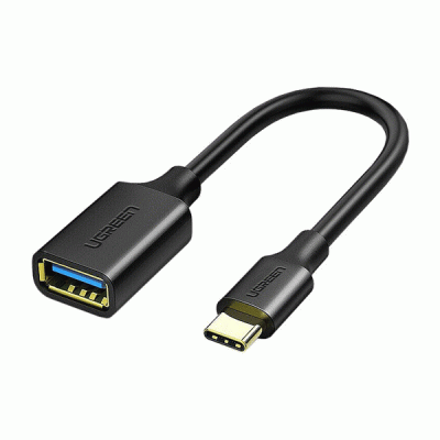 کابل TYPE C-OTG به USB 3.0 یوگرین مدل UGREEN US154 به طول 0.15 متر