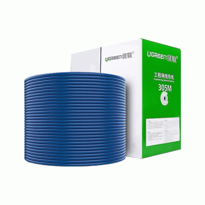 کابل شبکه UTP CAT6 یوگرین مدل UGREEN NW109 به طول 305 متر