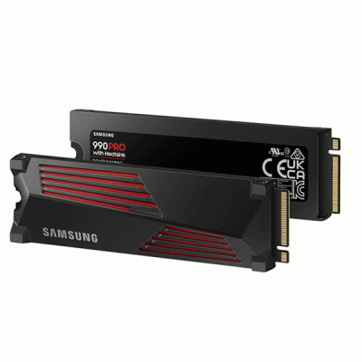 حافظه SSD اینترنال سامسونگ مدل SAMSUNG 990PRO WITH HEATSINK با ظرفیت 4 ترابایت