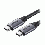 کابل Type C دو سر نر یوگرین مدل UGREEN US 161 به طول 1.5 متر