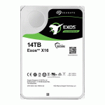 هارد دیسک اینترنال سیگیت مدل SEAGATE EXOS X16 ST14000NM001G با ظرفیت 14 ترابایت