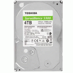 هارد دیسک اینترنال توشیبا مدل TOSHIBA S300 SURVEILLANCE با ظرفیت 4 ترابایت