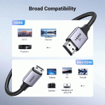 کابل HDMI به MINI HDMI یوگرین مدل UGREEN HD163-15514 به طول 1 متر