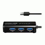 هاب 4 پورت USB 3.0 با پورت LAN یوگرین مدل UGREEN 20265