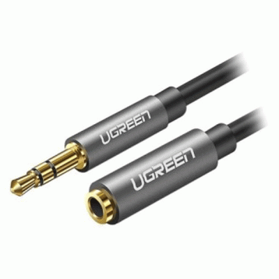 کابل افزایش طول صدا استریو 3.5 میلی متر TRS یوگرین مدل UGREEN AV118 به طول 5 متر