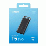 حافظه SSD اکسترنال سامسونگ مدل SAMSUNG T5 EVO با ظرفیت 4 ترابایت