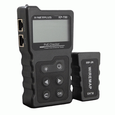 تستر کابل شبکه RJ45 کی نت پلاس مدل KNET PLUS KP-NT00T80