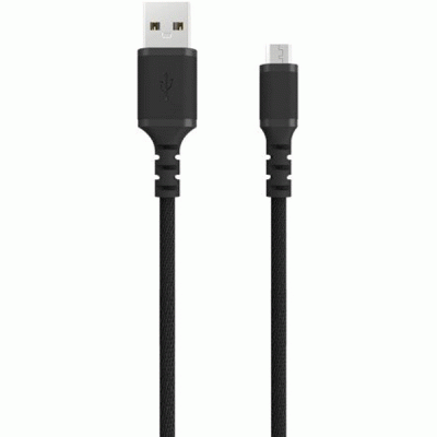 کابل شارژ MICRO USB کی نت مدل KNET K-CUAM2MB10 به طول 1 متر