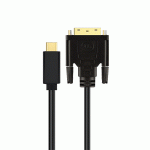 کابل تبدیل TYPE C به DVI کی نت مدل KNET K-CUCMDV18 به طول 1.8 متر