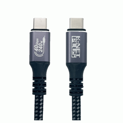 کابل USB-C کی نت پلاس مدل KNET PLUS KP-CUCM4015 به طول 1.5 متر