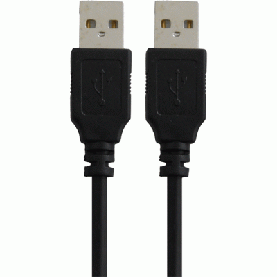 کابل لینک USB 2.0 دو سر نر کی نت پلاس مدل KNETPLUS KP-CUAM2006 به طول 0.6 متر