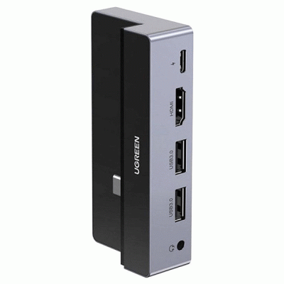 هاب 5 پورت TYPE C به USB 3.0 و HDMI با قابلیت PD یوگرین مدل UGREEN CM317 70688