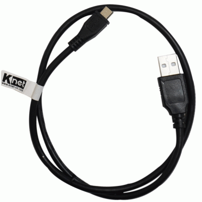 کابل شارژ MICRO USB کی نت مدل KNET K-CUAM2MF15 به طول 1.5 متر