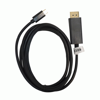کابل تبدیل TYPE C به DISPLAYPORT کی نت مدل KNET K-CUCMMDP18 به طول 1.8 متر