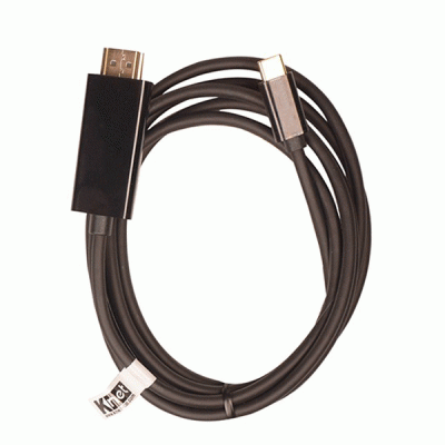 کابل Type C به HDMI کی نت مدل KNET K-CUCMHD18 به طول 1.8 متر