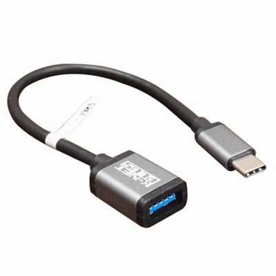 تبدیل OTG تایپ سی به USB 3.0 کی نت پلاس مدل KNET PLUS KP-COTG30CM