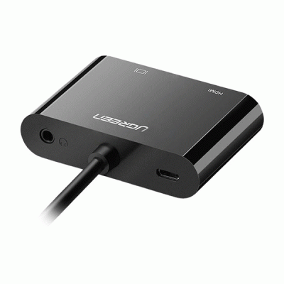 تبدیل MINI HDMI به VGA و HDMI یوگرین مدل UGREEN CM101 40744