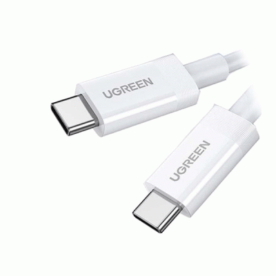 کابل TYPE C دو سر نر یوگرین مدل UGREEN US506 40113 به طول 0.8 متر