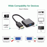 تبدیل DisplayPort به VGA یوگرین مدل UGREEN DP109 20415