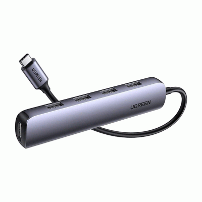 هاب 5 پورت TYPE C به USB 3.0 با پورت HDMI یوگرین مدل UGREEN CM417 20197