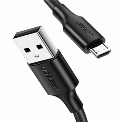 کابل تبدیل USB به MICRO USB یوگرین مدل UGREEN US289 به طول 1 متر