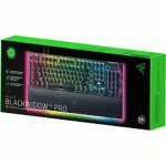 کیبورد گیمینگ ریزر مدل RAZER BLACKWIDOW V4 GREEN SWITCH
