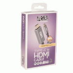 کابل تبدیل TYPE-C به HDMI کی نت پلاس مدل KNET PLUS KP-COCM2HD10 به طول 1 متر