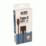 کابل تبدیل TYPE C به DVI کی نت مدل KNET K-CUCMDV18 به طول 1.8 متر