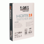 سوئیچ 5 پورت HDMI 2.0 کی نت پلاس مدل KNET PLUS KP-SWHD2005