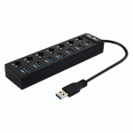 هاب 7 پورت USB 3.0 کی نت مدل KNET K-HUAMH907