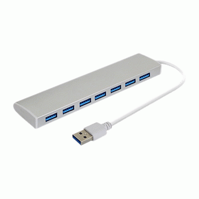 هاب 7 پورت USB 3.0 کی نت مدل KNET K-HUAMH127