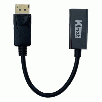 مبدل DISPLAYPORT به HDMI کی نت مدل KNET K-CODP2HD2