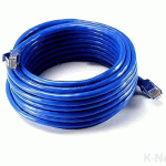 کابل شبکه CAT6 UTP کی نت مدل KNET K-NCP6U200 به طول 20 متر