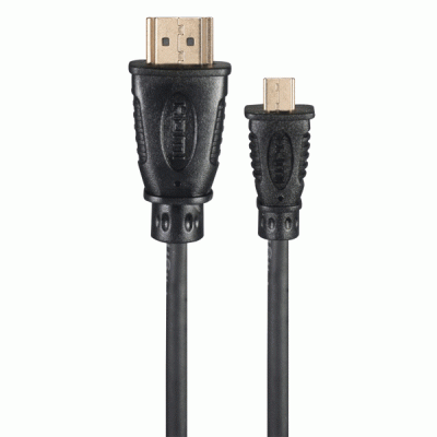 کابل MICRO HDMI به HDMI 1.4 کی نت مدل KNET K-CHM1415 به طول 1.5 متر