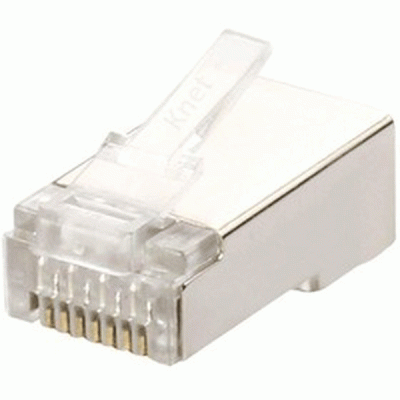 کانکتور CAT6 STP کی نت مدل KNET K-NC6S0100