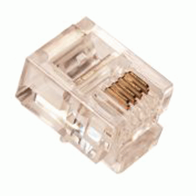 کانکتور RJ11 4PIN کی نت مدل KNET K-NCRJ11200