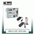 تبدیل USB2.0 به SATA/IDE کی نت مدل KNET K-COU201IDE