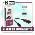 تبدیل MINI DISPLAYPORT به HDMI کی نت مدل KNET K-COMDPHD02
