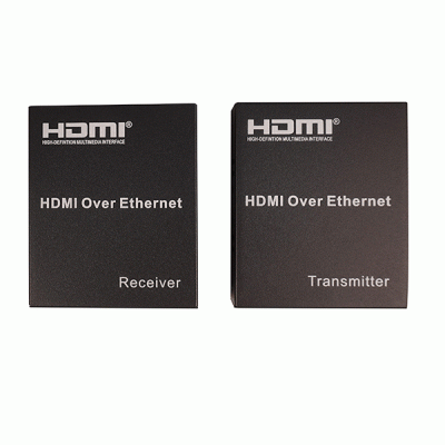افزایش طول HDMI بر روی کابل شبکه کی نت مدل KNET K-EXHD0200 متراژ 200 متر