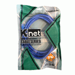 کابل شبکه CAT6 UTP کی نت مدل KNET K-NCP6U030 به طول 3 متر